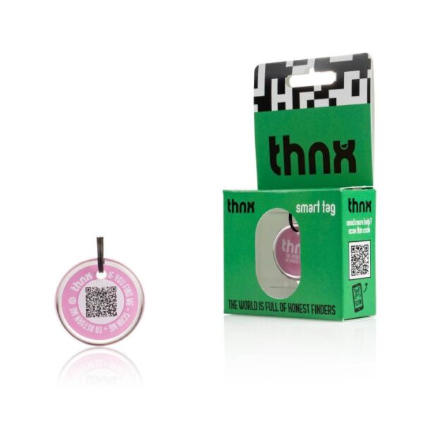thnx tag S pink