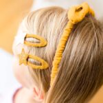 Musselin Haar-Accessoires Set – Senfgelb - Image 2
