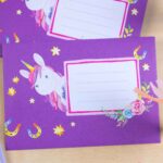 Briefblock Set - Einhorn - Set 2 - Image 5