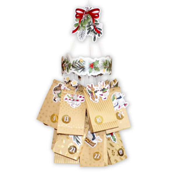 Mobile Adventskalender – Wintertiere
