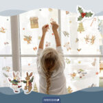 Fensteraufkleber Wintertiere - Image 6