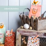 12 Geschenktüten mit Anhängern zu Ostern - PN3 Boho - Set 9 - Image 3