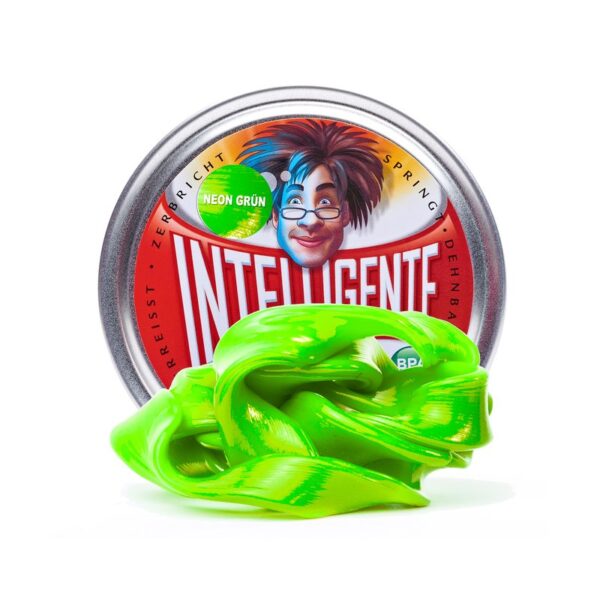 Intelligente Knete Neon Grün (nachtleuchtend)
