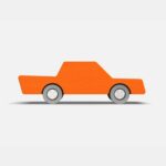 Back and Forth car - Orange - Image 2