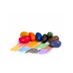Crayon Rocks in blauem Samtbeutel (8 Farben) - Image 3