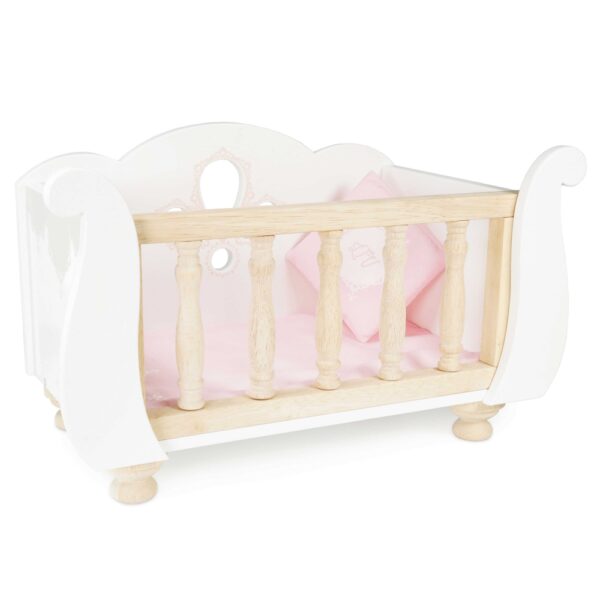 Puppenbett mit Gitterstäben